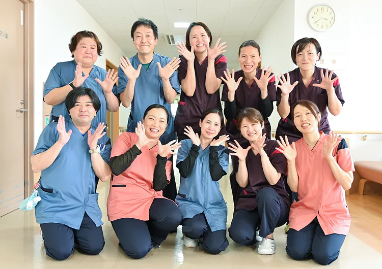 教育体制も子育て支援も充実の超強化型老健。人間関係が良く、長く安心して働ける環境です。