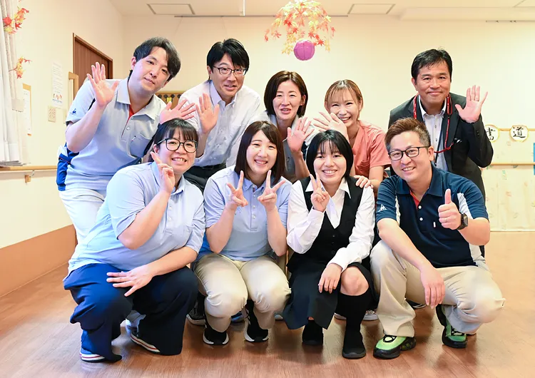 スキルアップ&キャリアアップを推進。施設長との距離が近く、風通しの良い人間関係です。